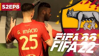 SUPER DEBUT GOAL  FIFA 22 ROMA CAREER MODE S2E8 [upl. by Beller]