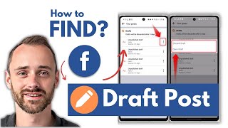 ⁠How To Find Draft Posts On Facebook Full Guide [upl. by Rutledge]