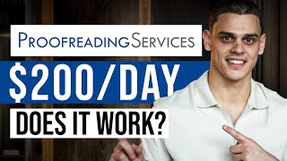 Online Proofreading Jobs For Beginners 2024  ProofreadingServices Review [upl. by Ronalda936]