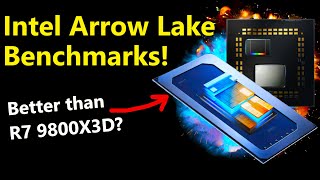 Intel Arrow Lake Benchmark Leak AMD R7 9800X3D in Trouble  Lunar Lake Analysis [upl. by Reema596]