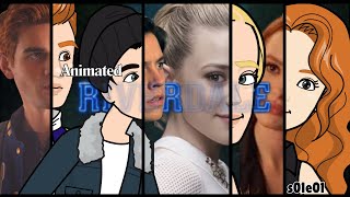 I animated an episode of Riverdale in Canva [upl. by Karim]