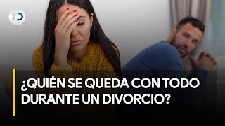 Divorcios ¿después de la separación quién se queda con todo [upl. by Pedroza]