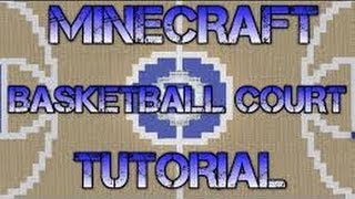 Minecraft BasketBall Stadium Lets Build Part 1 [upl. by Freddi]