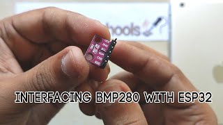 Interfacing BMP 280 with ESP32 with error solutions  CircuitSchools [upl. by Anyahs]