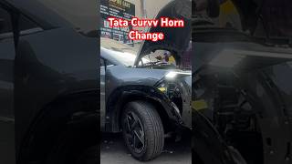 Tata Curvv Horn Change tatacurvv tatacurvv2024 automobile tatacurvvev [upl. by Aihsinat940]