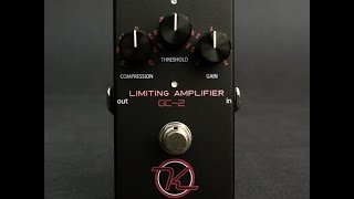 Keeley Electronics GC2 Limiting AmplifierCompressor demo by Lance Seymour [upl. by Lilia]