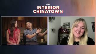 Chloe Bennet and Ronny Chieng on being in a detective story and Interior Chinatown [upl. by Bork240]