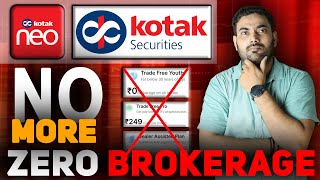 Kotak Neo New Charges  Kotak Securities New Charges  kotak Neo Brokerage Charges  Kotak Neo [upl. by Violette]