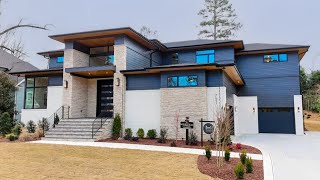 TOUR A Modern 265M Luxury Home in Raleigh North Carolina  ERIC MIKUS TOUR  Million Dollar Home [upl. by Ilenna625]