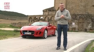 Jaguar FType 2013 review  Auto Express [upl. by Anyaj417]