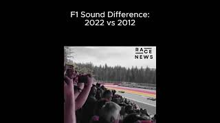 F1 Sound Difference 2022 vs 2012 [upl. by Hannover292]