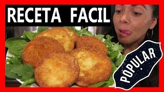 💖 COMO HACER UNAS TORTITAS DE PAPA ✔️ SOLO 4 INGREDIENTES [upl. by Yrekcaz]