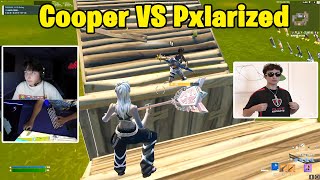 Pxlarized VS Cooper 1v1 Buildfights [upl. by Megargee]