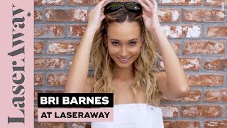 Bri Barnes Laser Hair Removal Experience At LaserAway [upl. by Molli]