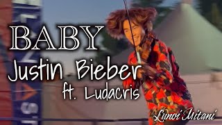 Baby  Justin Bieber ft Ludacris  Antelope Valley Fair 2023  Violin by Lunoi [upl. by Annek263]