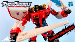 TRANSFORMERS Legacy Voyager Class ARMADA STARSCREAM Video Review [upl. by Gerstner974]