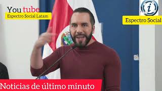 🚨 URGENTE 🚨 Bukele reconoce que en salvador Había 8 MIL presos Inocentes [upl. by Erik]