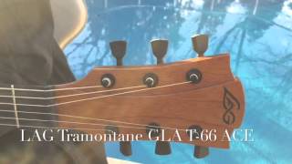 LAG Tramontane GLA T66 ACE  Elektro Akustik Gitar  Bi Kuple [upl. by Aicnilav881]