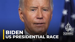 Biden reaffirms commitment to stay in presidential race [upl. by Atiner]