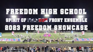 Freedom High School Spirit of Freedom Front Ensemble 2023 Freedom Showcase music performance [upl. by Turoff]