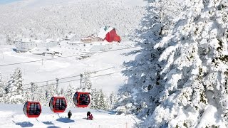 Bursa  Uludag Mountain  New Cable Lift [upl. by Yatnoed]