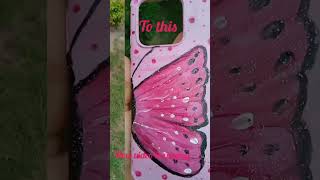 Phone cover painting ideas youtubeshorts art artandcraft painting music [upl. by Mila]