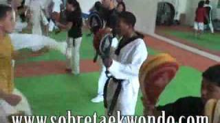 Entrenamiento de Rapidez y Resistencia a la rapidez en Taekwondo [upl. by Sheline]