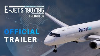 FlightSim Studio EJets 190195 Freighter for MSFS  Official Trailer [upl. by Tod]