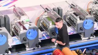 Gallus Labelmaster  Live Demonstration at Gallus Innovation Days 2016 [upl. by Erick]