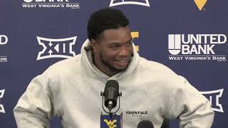 WVU Football CJ Donaldson ress Conference  Aug 5 2024 [upl. by Anilek]