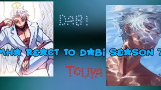 Mha react to Dabi Season 7⚠️DABIHAWKS [upl. by Salmon226]