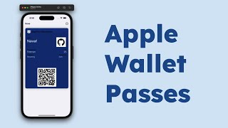 005  Apple Wallet Passes EndtoEnd Implementation  Swift IOS amp NodeJS [upl. by Margherita]