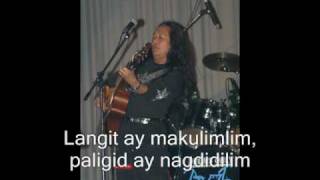 Christmas Song Freddie Aguilar  Pasko Blues Lyrics [upl. by Newby]