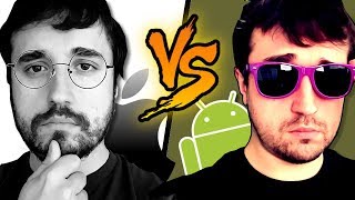 ANDROID VS iPHONE  Coisas que o iOS não tem [upl. by Elsinore]