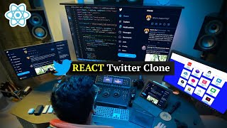 🔴 Build a TWITTER Clone with REACT JS for Beginners [upl. by Lugar]