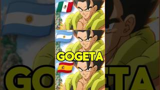 GOGETA Mismo Idioma Diferente Doblaje dragonball gogeta dbdaima [upl. by Chloras]