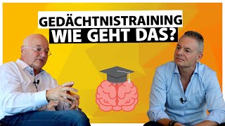 Gedächtnistraining  Gehirnjogging  Gehirntraining I Gregor Staub [upl. by Skardol110]