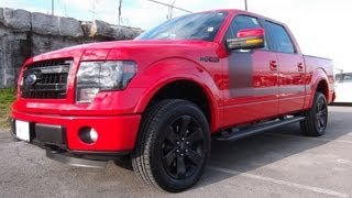 2013 FORD F150 FX4 APPEARANCE PACKAGE 50 V8 RACE RED AT FORD OF MURFREESBORO 8884391265 [upl. by Pachston]