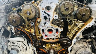 Holden commodore 36L SIDI engine timing chains replacement [upl. by Egreog]