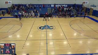 CoxsackieAthens Central Schools vs Rensselaer High School Mens Varsity Basketball [upl. by Klingel315]