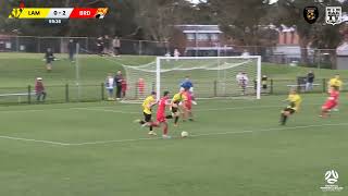 NPL Mens NNSW Lambton Jaffas FC vs Broadmeadow Magic FC Round 18 [upl. by Hentrich215]