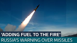 Fuel to the fire Russia condemns Biden Uturn on Ukraines use of long range missiles  ITV News [upl. by Sugihara27]