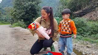 full video version 86 days mother and child lost in the forest and the baby was abandoned [upl. by Halyak]