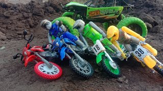 Motor cross finger motor cross racing superbike diecast motor cross01h motocross [upl. by Sekofski76]