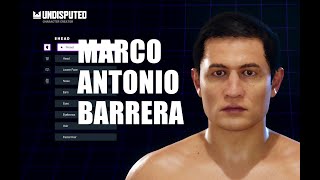 UNDISPUTED 10 How to Create Marco Antonio Barrera [upl. by Eitirahc]