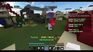 I Fought the Best Bedwars Player Ft Jamezs [upl. by Anits]