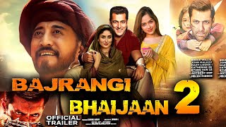 Bajrangi Bhaijaan 2  Official Trailer  Salman Khan Pooja Hegde Harshali Malhotra  Taroka Bazz [upl. by Ayatnohs]