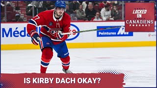 Montreal Canadiens game preview vs LA Kings is Kirby Dach hurt NHL in Quebec City rumblings again [upl. by Eihctir]