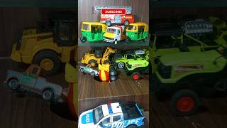 Toys video । auto rickshaw video । auto wala । jcb tractor short video shorts toys jcb auto [upl. by Kurtzig197]