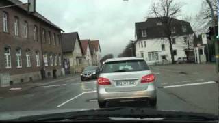 HD Autofahrt durch Bielefeld Zeitraffer [upl. by Noicpesnoc]